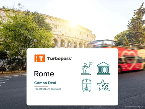 Hop-On-Hop-Off-Bus Rom mit Vatikan- und Kolosseum-Pass, Einlass in die Vatikanischen Museen